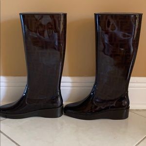 fendi rain boots